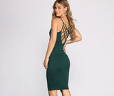 Chic And Strappy Mini Dress